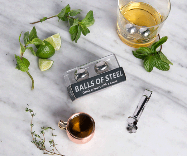 Balls of Steel our story by BOS Drinkware