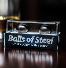 Black Whiskey "rock" chillers. B.O.S. AfterDark